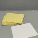 24 Sheets Yellow Cardstock 8.5 x 11 Thick Paper, Goefun 80lb Card Stock Printer Paper for Invitations, Menus, Wedding, DIY Cards