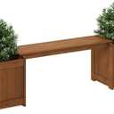 Furinno FG16011 Tioman Hardwood Flower Box, Brown