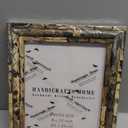 Handicrafts Home Vintage 8 by 10 Picture Frame, Vintage Horn Carved Photo Frame for Wall or Tabletop, Rustic Farmhouse, Boho & Antique Home Decor, Gallery Wall Frame, for Living Room, Bedroom Office Decor, Desk, Shelf & Gallery Wall, Minimal Office D