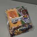 Fowocu Boho Floral Mandala Tapestry Wall Hanging Vintage Bohemian Flower Medallion Tapestry Aesthetic Orange Stained Glass Hippie Small Tapestries for Bedroom Living Room Dorm Decor 48 x 36 Inch