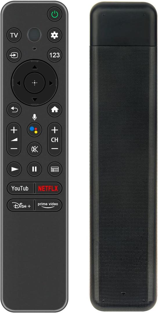 RMF-TX800U Replace Voice Remote Control Suitable for Sony Bravia TV KD-43X85K KD-50X85K KD-55X85K KD-65X85K KD-75X85K KD-85X85K KD-55X80K KD-65X80K KD-75X80K KD-43X80K KD-50X80K KD-85X80K XR-55X90K