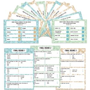 Bible Family Feud - Church Party Game with Bible Trivia Questions for Groups - SJSC01