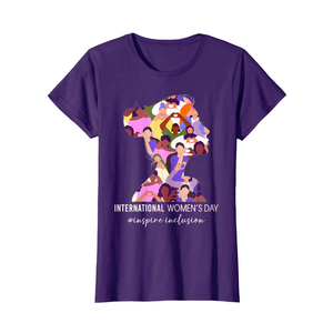 International Women's Day 2025 Inspire Inclusion For Women T-Shirt Size XL