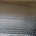 16P Garage Door Insulation Kit Panels 3MM 16x8FT for Double Garage Door, Pre-Cut Bubble Reflective Aluminum Foil Sheet 120 Tape, DIY Install Temperature Control Block Summer Heat & Winter Cold(24x48)