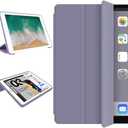 Smart Folio Case for iPad Pro 11 Inch 4th/3rd/2nd Generation (2022/2021/2020), Shockproof Soft Anti-Slip Rubber, Auto Sleep/Wake, Slim Trifold Stand Case for Kids Women Cute Cover for Girls (Purple)