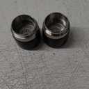 1.98" Bearing Protectors, Chrome Wheel Bearing Helper Compatible with Most 2000 or 3500 Pound Axle for Boat, RV, Snowmobile, ATV and Utility Rrailers, Prevent Bearing Failure - 2pcs