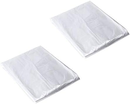 EXCEART Foot Bath Bags Disposable Plastic Foot Soaking Liners for Spa Pedicure Tubs 65X55 Inch 160Pcs Pack