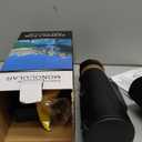 Monocular Telescope 80x100 HD Monoculars for Adults with Tripod & Phone Adapter, Monoculars for Bird Watching Stargazing Camping Hiking Hunting Wildlife Travel-Black