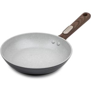 Brooklyn Steel Co. Retrograde Nonstick Aluminum Forged Fry Pan - 8" - Light Grey