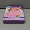 Kids Real Makeup Kit with Pink Unicorn Purse, Non Toxic Washable Make Up Set - Unicorn Toys for Girls Age 4-6, Easter Gifts for Kids, Basket Stuffers, Birthday Gift for Girl Ages 3 4 5 6 7 8 Years Old