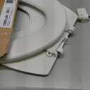 Mayfair NextStep2 Toilet Seat with Built-In Potty Training Seat, Slow-Close, Removable that will Never Loosen, Elongated, White