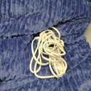 Heated Blanket Electric Full, Soft Flannel Heating Blanket with 8 Hours Auto Off 10 Fast Heating Levels Machine Washable Sherpa Heated Blanket with Overheating Protection (Blue)