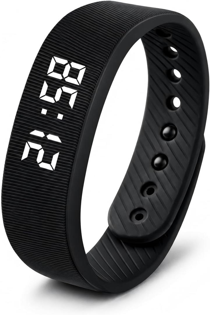Vibrating Alarm Wristband for Heavy Sleepers with 3 Alarms | Silent Wrist Vibration / Ideal for Couples, Roommates and Shift Workers / Dorms and Travel