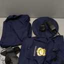 Morph Police Costume Men, Cop Outfit Men, Police Costume Adult, Halloween Costumes For Adults (Large)