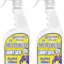 Grandma's Secret Spot Remover Laundry Spray - Chlorine, Bleach and Toxin-Free Fabric Stain Remover for Clothes - Removes Oil, Paint, Blood and Pet Stains - 16 Oz, 2 Pack