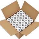 MFLABEL 2 1/4" Thermal Paper Rolls - 50 Rolls of 2.25 x 50' Credit Card Receipt Paper, Compatible with Clover POS, Visa/MasterCard Terminals, & Standard Credit Card Machines