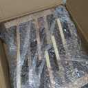 2 Pack Acacia Wood 4 Inch Wide pamphlet holder stand 4-Tier Flyer Display Stand 46 Inch Postcard Greeting Card Countertop Trifold Literature Holder Booklet Menu Organizer For Office Home