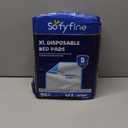 SOFYFINE Bed Pads with Adhesive Strip 30"x36" Thicken Elderly Adults Incontinence Underpads Disposable,Heavy Duty Absorbent Chucks Waterproof,XL Extra Large Puppy Pee Training Pad[25 Pads]