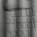 Lenovo 510 Wireless Combo with 2.4 GHz USB Receiver, Slim Full Size Keyboard, Full Number Pad, 1200 DPI Optical Mouse, Left or Right Hand, GX30W75336, White