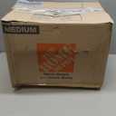 Amazon Basics 6-Slice 23-QT Toaster Oven with Built-In Air Fryer, 7-In-1 Cooking Options, 60-Min Timer & Adjustable Temperature (200F - 450F), With Accessories, 1500W, Stainless Steel, Silver/Gray