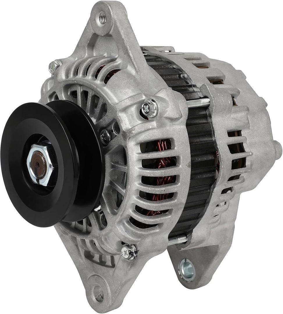 OCPTY Alternators 23992 for Kubota Various V3300 2012,12V 80Amp SD6 Pulley Class Alternator Replaces 23992 23992N A5TA8277 1G398-64012