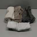 MIULEE Pack of 4 Couch Throw Pillow Covers 22x22 Inch Neutral Soft Decorative Chenille Pillow Covers Farmhouse Boho Accent Cushion Covers for Mid Century Modern Spring Decor Sofa Bedroom Living Room