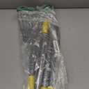 Oliynedy Adjustable Metal Garden Rake for Leaves - Long Handle 30-60", 11 Tines 9" Wide - Small Lawn Collapsible Yard Rake for Adults and Kids - Camping, Flower Beds, Mulch, Shrub