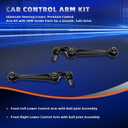 2Pcs K620149 Front Lower Control Arm and Ball Joint Assembly Fit for 2007-2012 Fo-rd Fusion,07-12 Lin-coln MKZ,2007-2011 Mer-cury Milan (Form 9/03/2006) Passenger & Driver Side Suspension