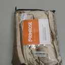 PRIMROSE Taupe Curtains 96 inch for Living Room,2 Panels Velvet Drapes Blackout Rod Pocket Back Tab Window Treatment Room Darkening Decorative Thick Curtains for Bedroom