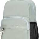 Champion Luna Laptop Backpack with Padded Adjustable Straps, Water Bottle Pocket for Work, Travel, Daily Use, Clever Sage, One Size