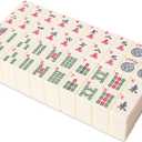 1.2 American Mahjong Tiles, 160 American Mahjong Tiles (Tiles Only, No Dice and Other Accessories) (Ivory)