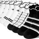 2 x 5 Pairs Women’s Cotton Ankle Socks, One Size Fits US 5-10.5, Soft Breathable No Show Low Cut Socks, Lightweight Casual Everyday Socks for Spring