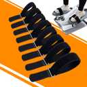 Ellipse Leg Exerciser Machine Pedal Straps, Adjustable Pedal Strap for Elliptical Exercise Machine, Under Desk Elliptical Reusable Straps Fitness Workout Equipment Home Office Sports Accessories