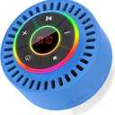 Bluetooth Speaker, Shower Speaker IPX7 Waterproof, Speakers Bluetooth Wireless with Rich Bass, Portable Speaker with LED Light, Suction Cup,8H Playtime, for Bathroom Party Beach, Ideal Gifts, Blue