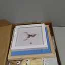 9 Pcs Pregnancy Announcement Set Pregnancy Reveal Ideas Felt Letter Board Bodysuit Baby Booties Photo Frame Plush Bear Wood Blocks for Coming Soon Baby Announcement (Boy,Blue)