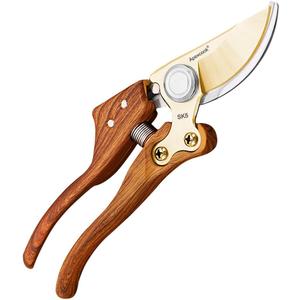 Garden Shears, Handheld Pruning Shears for Heavy Duty, Ergonomic Gardening Tools for Pruning Branches, Plants, Shrubs and Vines, Professional Sharp Garden Scissors (Modern Garden Scissors)