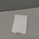 3.5x5 Double Hinged Metal Picture Frame with HD-Tempered Glass, Thin Edge Photo Frames with Delicate Beading Decoration and Soft Velvet Backing for Tabletop and Wall Mount Display, Black