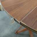 Foldable Round Table Small Dining Table Outdoor Stall Table Camping Table Portable Table Balcony Coffee Table, Size: 80CM/31.4 IN