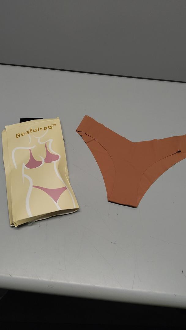 Women Seamless Underwear Soft No Show Stretch Bikini Invisibles Hipster V Cut Panties 1 pc