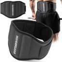 MANUEKLEAR Gym Weight Lifting Belt Weight Lifting Workout Weightlifting Powerlifting Belt for Men Women - 7.5inch - Bodybuilding Fitness Back Support for Cross Training, Squats, Lunges,XL
