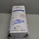 Memory Foam Pillows, Cervical Pillow for Neck and Shoulder Pain Relief, Ergonomic Contour Bed Pillow, Soft for Side Sleep Stomach Sleeping and Back Sleeper (Queen Size-24.8''Lx14.96''Wx5.78''H, Dark Grey)