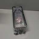 Shower Caddy Hanging - Never Rust Shower Hanging Organizer - Aluminum Over the ShowerHead Caddy with Soap Basket and 6 Hooks for Razor/Sponge (Black)