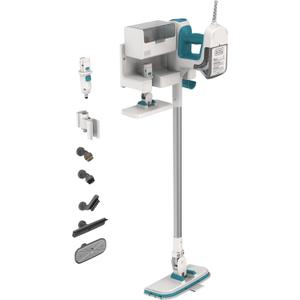 BLACK+DECKER Steamer, 7 Attachments for Multipurpose Cleaning, Includes Storage Wall Mount (BHSM15FX10)