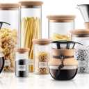 Bodum 17oz Pour Over Coffee Maker, High-Heat Borosilicate Glass with Reusable Stainless Steel Filter and Cork Grip - Made in Portugal