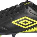 Umbro Men's Classico X Fg Soccer Cleat (11.5, Black/Yellow)