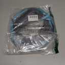 Cat Tunnel Tube ToysTunnels for Indoor Cats, S-Shape Blue Collapsible Interactive Toy with Balls for Rabbits, Kittens, Ferrets, Puppy (S - 2 Way Black Blue)