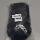 ANOGOL Hair Cap+ Black Cosplay Wig With Clip-on Ponytails Long Curly Wigs with Bangs for Halloween Costume Party Girls Women 2 Curly Pigtails Black Lolita Cosplay Wigs