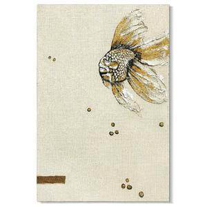 BrushEcho Coastal Modern Large Wall Art Decor Hand Painted Textured Canvas