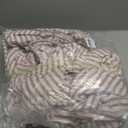 4Pcs Washed Microfiber Vertical Striped Colorful Bedding Set, Sweet Style Soft Duvet Cover with Zipper Flat Sheet Pillowcases, Color 4,Full 180X220cm 4Pcs