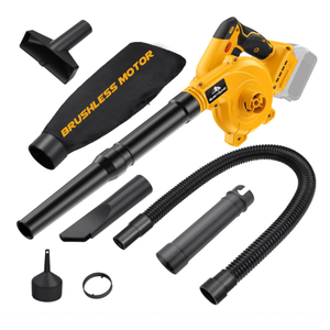 Benpal Cordless Leaf Blower for Dewalt 20V Max Battery,Electric Jobsite Air Blower with Brushless Motor,6 Variable Speed Up to 180MPH,2-in-1 Handle Electric Blower and Vacuum Cleaner(Battery Not Included)